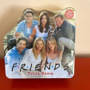 Friends Trivia Game in Collectible Tin. Brand New factory wrapped plastic